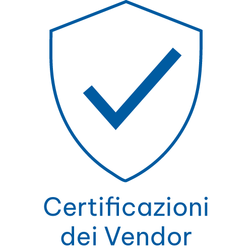 Certificazioni Vendor
